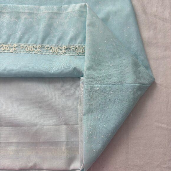 Adorable "Liza" by Lilly Pulitzer Soft Blue Floral Maxi Dress Vintage Size 11-12 - Picture 15 of 16